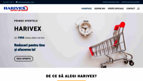 What Harivex.ro website looked like in 2022 (1 year ago)