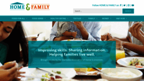 What Homefamily.net website looked like in 2022 (2 years ago)