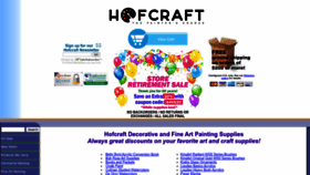 What Hofcraft.com website looked like in 2022 (1 year ago)