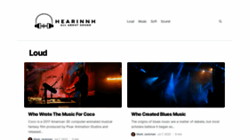 What Hearinnh.org website looked like in 2022 (1 year ago)