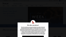 What Horze.eu website looked like in 2022 (1 year ago)