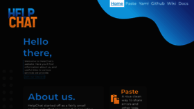 What Helpch.at website looked like in 2022 (2 years ago)
