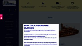 What Hobby-en-modelbouw.nl website looked like in 2022 (1 year ago)