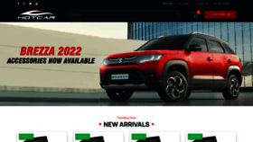 What Hotcarshop.in website looked like in 2022 (1 year ago)