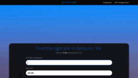 What Higher-hire.com website looked like in 2022 (1 year ago)