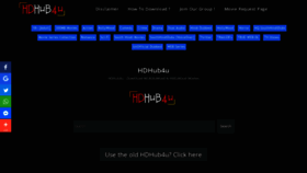 What Hdhub4u.io website looked like in 2022 (1 year ago)