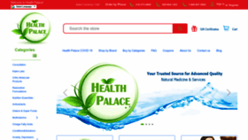 What Healthpalace.ca website looked like in 2022 (1 year ago)