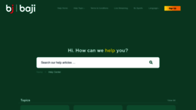 What Helpbaji.live website looked like in 2022 (1 year ago)