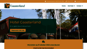 What Hotel-gaasterland.nl website looked like in 2022 (1 year ago)