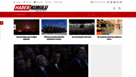 What Haberkurulu.com website looked like in 2023 (1 year ago)
