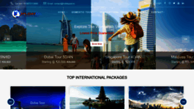 What Holidayexl.in website looked like in 2023 (1 year ago)