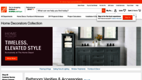 What Homedecorators.com website looked like in 2023 (1 year ago)