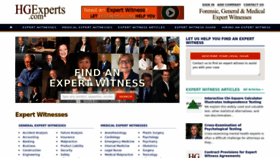 What Hgexperts.com website looked like in 2023 (1 year ago)