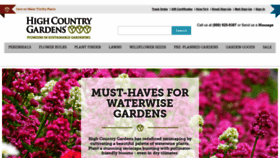 What Highcountrygardens.com website looked like in 2023 (1 year ago)