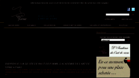 What Haut-de-forme.com website looked like in 2011 (13 years ago)