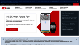 What Hsbc.com.my website looked like in 2023 (1 year ago)