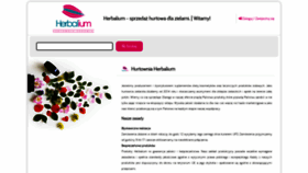 What Herbalium.pl website looked like in 2023 (1 year ago)