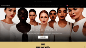 What Hourglasscosmetics.com website looked like in 2023 (1 year ago)
