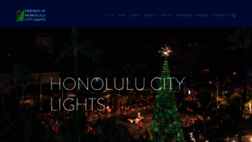 What Honolulucitylights.org website looked like in 2023 (3 years ago)