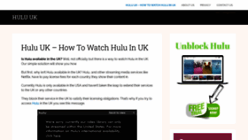 What Hulu-uk.com website looked like in 2023 (1 year ago)