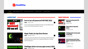 What Hindizway.com website looked like in 2023 (1 year ago)