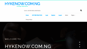 What Hykenow.com.ng website looked like in 2023 (2 years ago)
