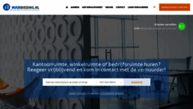 What Huurbieding.nl website looked like in 2023 (1 year ago)