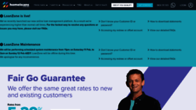 What Homeloans.com.au website looked like in 2023 (1 year ago)