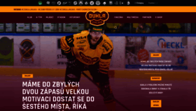 What Hcdukla.cz website looked like in 2023 (1 year ago)