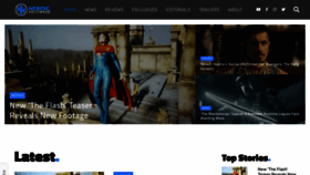 What Heroichollywood.com website looked like in 2023 (1 year ago)