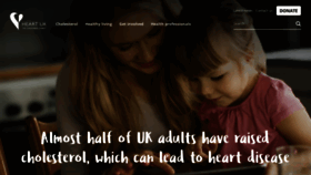 What Heartuk.org.uk website looked like in 2023 (1 year ago)