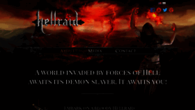 What Hellraid.com website looked like in 2023 (1 year ago)