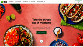 What Hellofresh.com website looked like in 2023 (1 year ago)