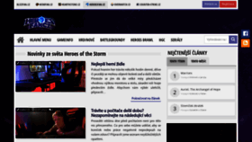 What Heroesfan.cz website looked like in 2023 (2 years ago)