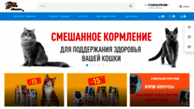What Hvoost.ru website looked like in 2023 (1 year ago)