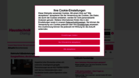 What Heizungsdialog.de website looked like in 2023 (1 year ago)