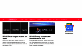 What Huaweicentral.com website looked like in 2023 (1 year ago)