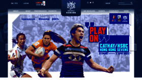 What Hkrugby.com website looked like in 2023 (1 year ago)