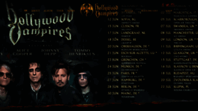 What Hollywoodvampires.com website looked like in 2023 (1 year ago)