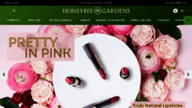 What Honeybeegardens.com website looked like in 2023 (1 year ago)