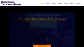 What Htj.tax website looked like in 2023 (1 year ago)