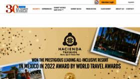 What Haciendatresrios.com website looked like in 2023 (1 year ago)