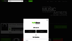 What Hulkshare.com website looked like in 2023 (1 year ago)