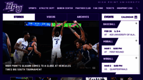 What Highpointpanthers.com website looked like in 2023 (1 year ago)