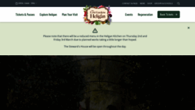 What Heligan.com website looked like in 2023 (1 year ago)