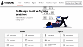 What Hesapkurdu.com website looked like in 2023 (1 year ago)