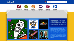What Hellokids.com website looked like in 2023 (1 year ago)