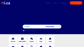 What Hyperinzerce.cz website looked like in 2023 (1 year ago)