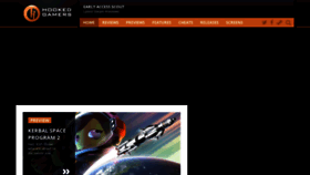 What Hookedgamers.com website looked like in 2023 (1 year ago)