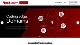 What Herovired.com website looked like in 2023 (2 years ago)
